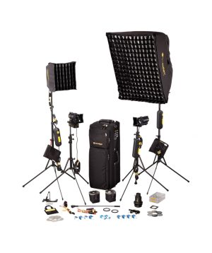 Dedolight Sps5e 5 Light Portable Lighting Kit