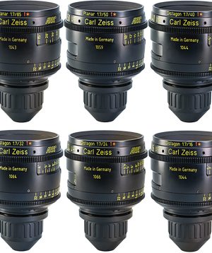 ARRI LDS Ultra Prime lenses  T1.9 16MM, 24MM, 32MM, 50MM, 85MM,  135MM